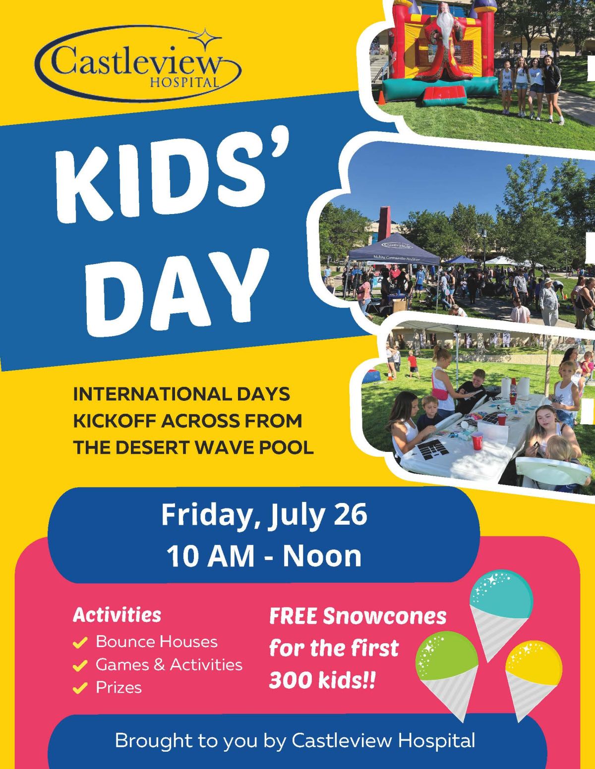 Kids Day flyer